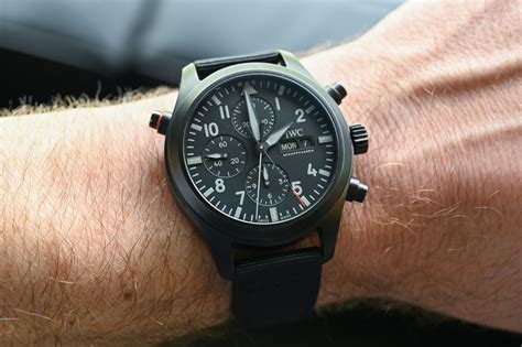 pilot's watch double chronograph top gun